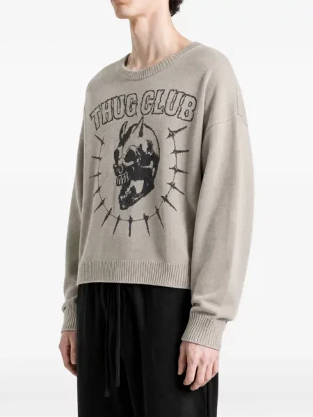 Pulover Thug Club cu autograf