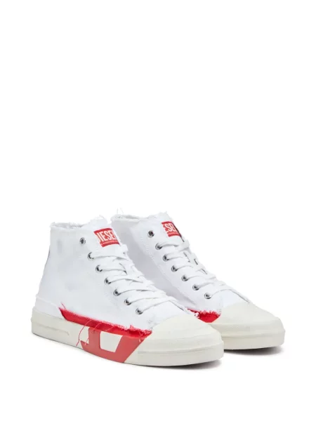 Sneakerși Diesel alb