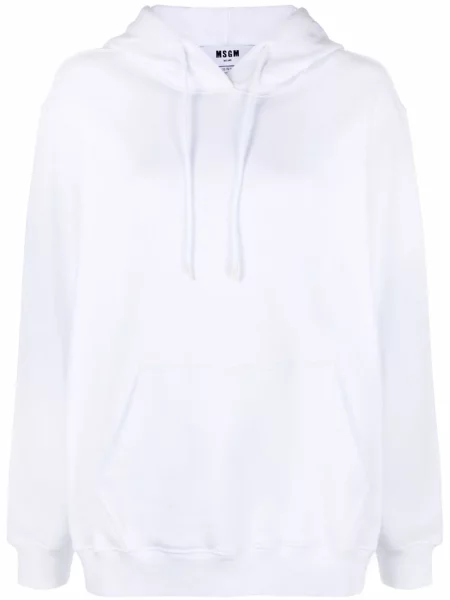 Hanorac cu glugă Msgm alb