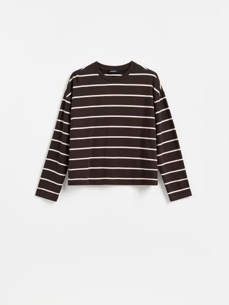 Reserved Лонгслів з високим вмістом модалу різнобарвний 