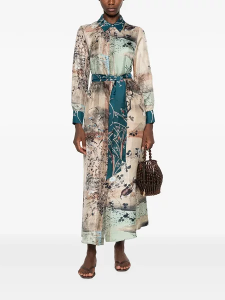 Rochie midi Pierre-louis Mascia cu imagine