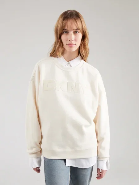 DKNY Sport Bluză Écru alb