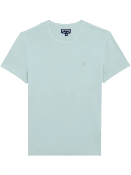 Tricou Vilebrequin din material terry albastru