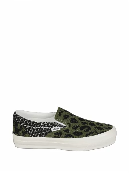 Chiloți Vans slip-on clasic verde