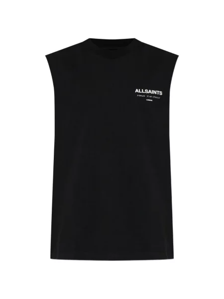 Tricou Allsaints cu imagine negru