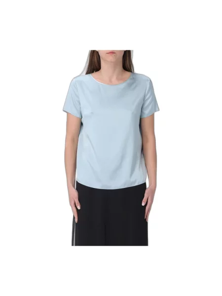 Bluzka Emporio Armani niebieska
