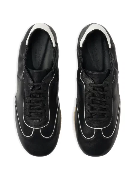 Sneakerși Scarosso din piele negru