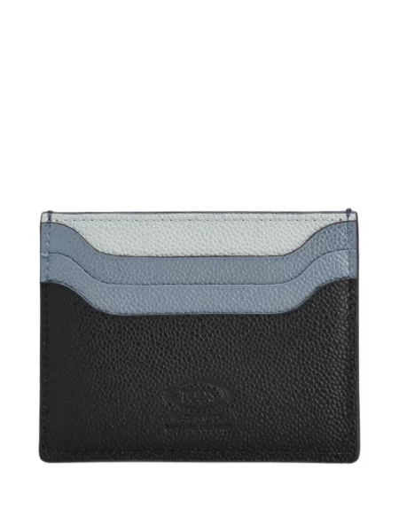 Кожено портмоне Tod's черно