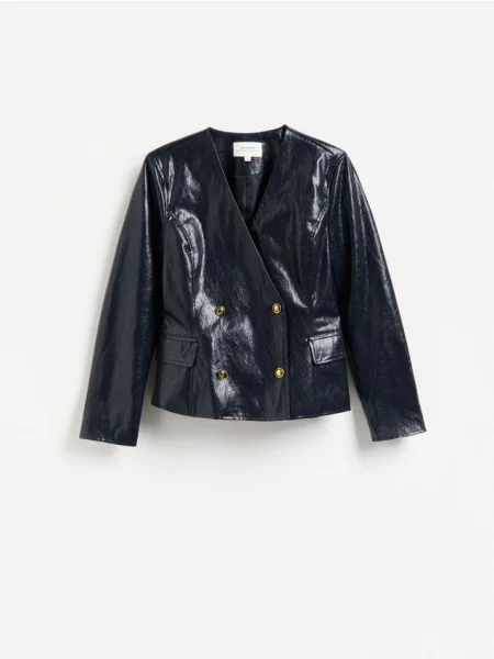 Reserved LADIES` BLAZER bleumarin