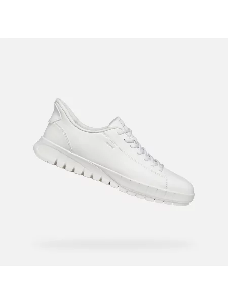 Sneakerși Geox alb
