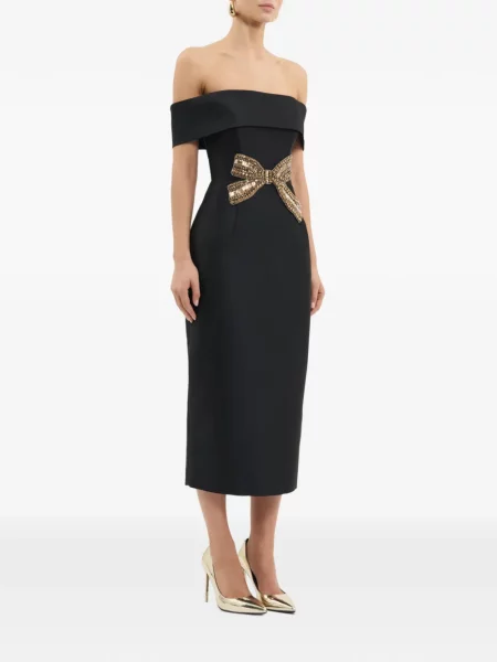 Rochie midi Rebecca Vallance negru