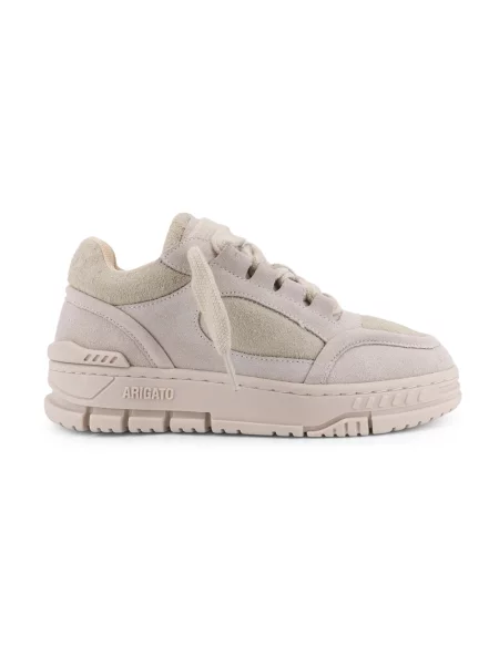 Sneakersy Axel Arigato zamszowe z logo białe