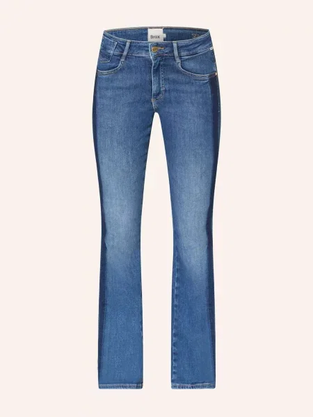 Brax Jeansy Bootcut Ana Z Lampasami blau niebieskie