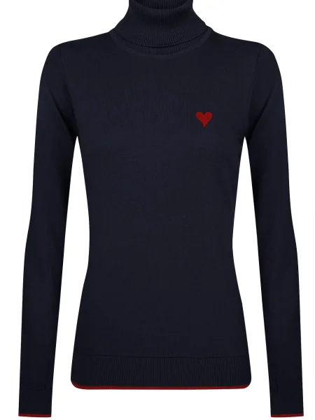 Felix Hardy Pulover mornarsko plava crvena