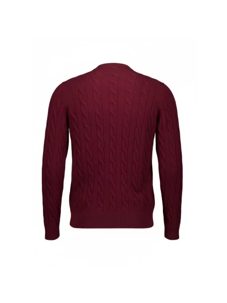 Sweter Filippo De Laurentiis wełniany czerwony