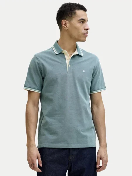 Polo majica Jack & Jones zelena