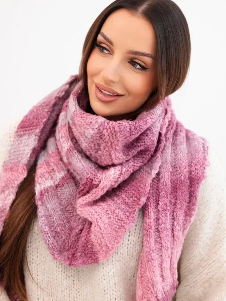 Fular Kesi de lână roz