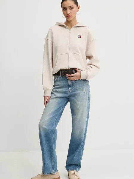 Kavbojke Tommy Jeans modra