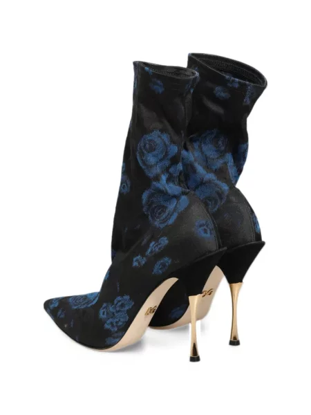 Členkové topánky Dolce & Gabbana čierna