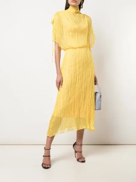Rochie midi Ellery galben