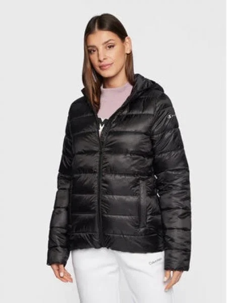 Geacă cu puf Champion negru