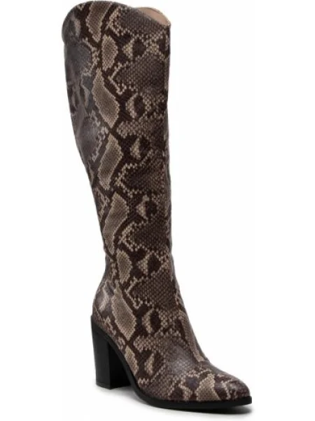 Téli csizma DEEZEE Brown Snake barna