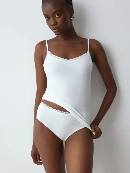 Triumph kalhotky s bavlnou Feel Of Cotton bílé