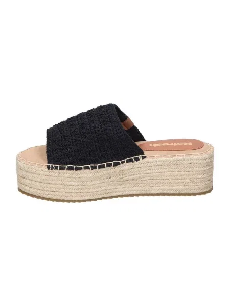 Espadrile Refresh crna