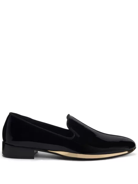 Pantofi loafer Giuseppe Zanotti din piele negru