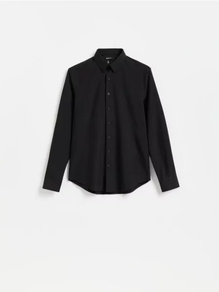 Reserved Cămașă simplă slim fit negru