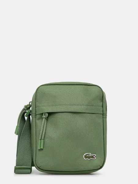 Geanta crossbody Lacoste verde