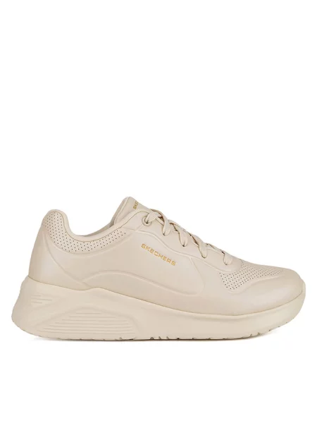 Sneakersy Skechers beżowe