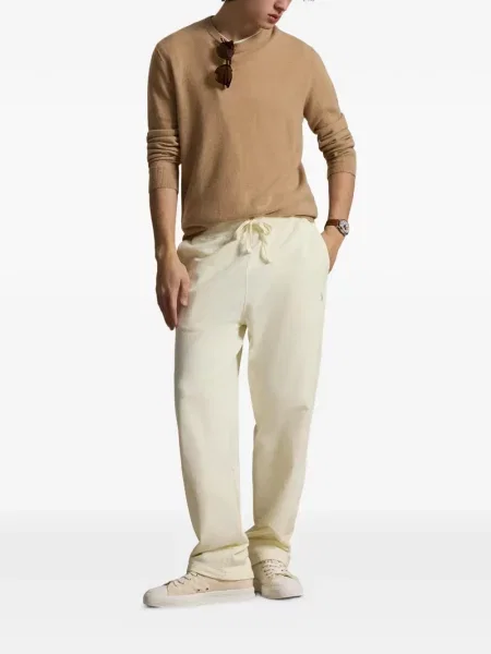Șapcă Polo Ralph Lauren cu decolteu în V cu autograf în carouri albastru