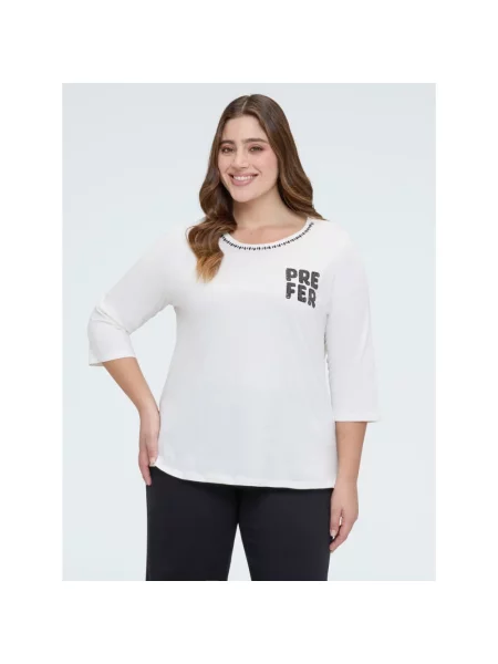 Top Fiorella Rubino biały