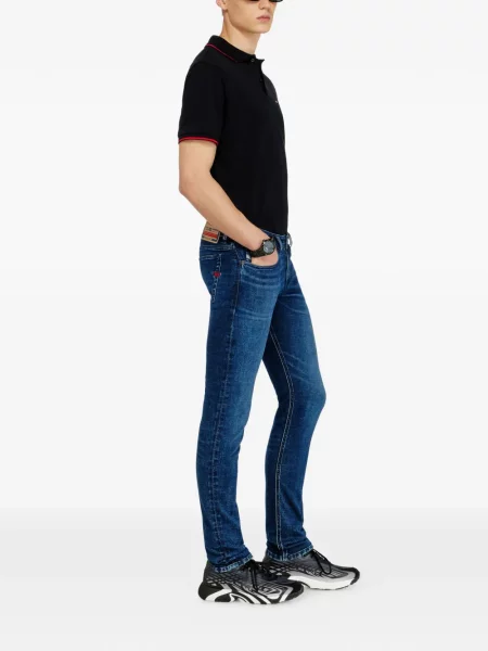 Skinny jeansy skinny Diesel 1979 SLEENKER niebieskie
