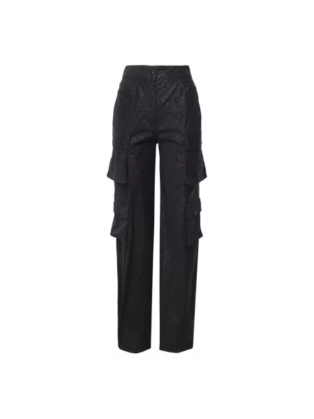 Spodnie cargo Alberto Audenino czarne