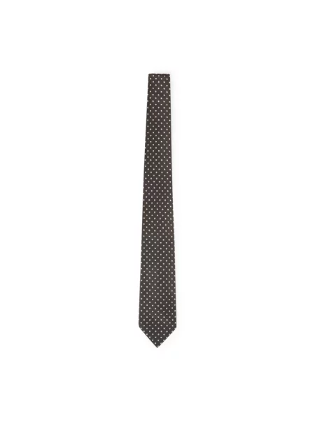 Krawat Tom Ford brązowy