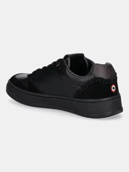 Kožené tenisky Aeronautica Militare SNEAKERS černá
