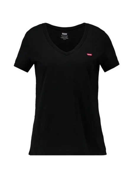 LEVI'S Tričko / biela / ohnivo červená čierna
