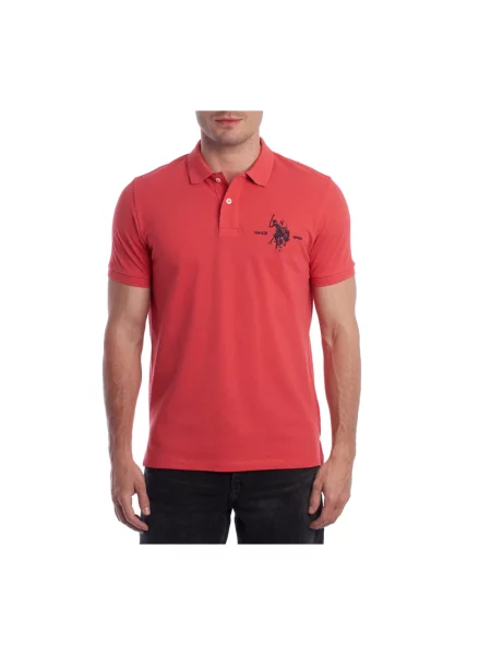Koszulka polo U.s Polo Assn. czerwona
