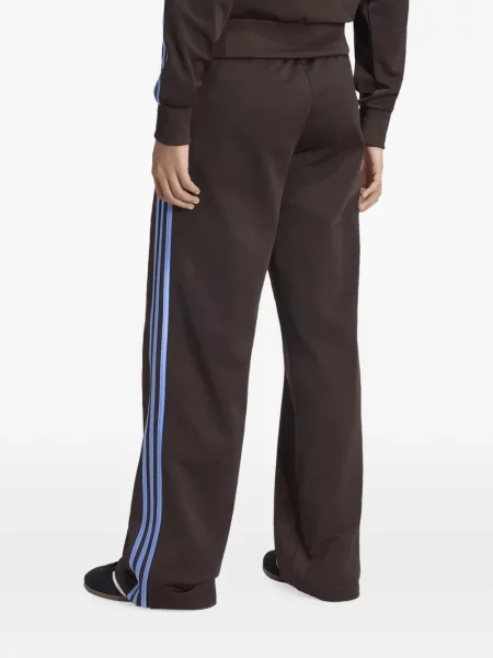 Fleece τρέξιμο πουλόβερ Adidas με κέντημα καφέ