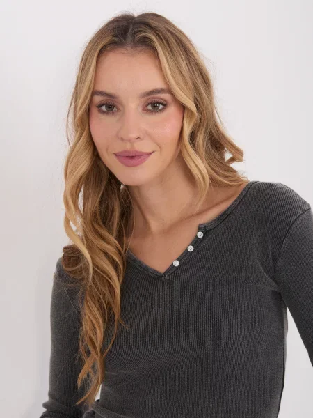 Bluză Factory Price cu mâneci lungi lungă negru