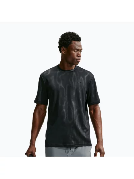 Tricou cu mânecă lungă Nike negru