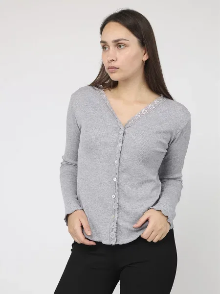 Кардиган YUKI сірий