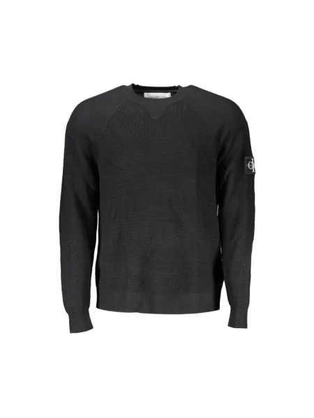 Sweter Calvin Klein wełniany elegancki czarny