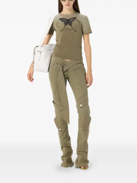 Pantaloni Blumarine verde