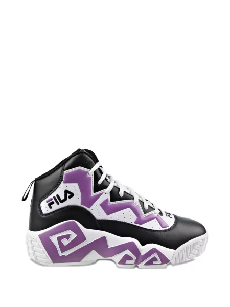 Sneakerși Fila din piele negru