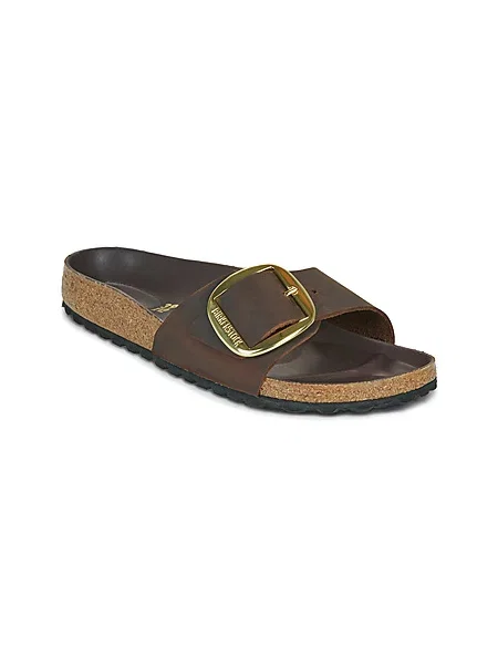 Natikači Birkenstock z zaponko rjava