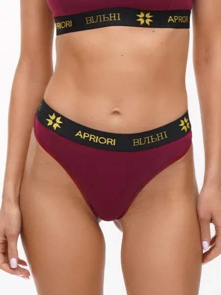 APRIORI Труси бордовий