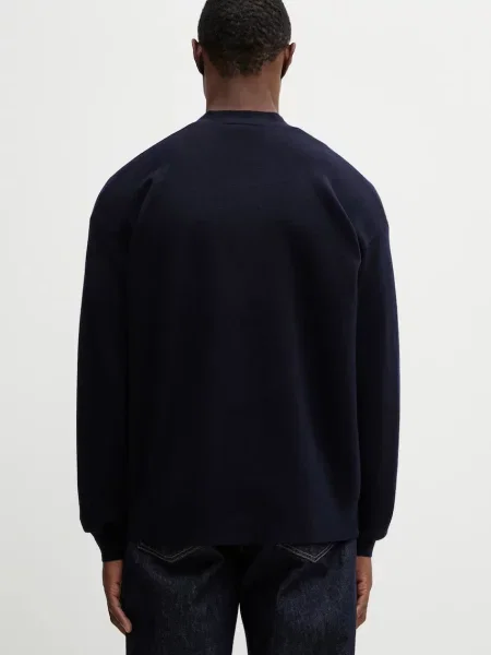 Вовняний кардиган Drôle de Monsieur Le Cardigan Slogan Rose рожевий